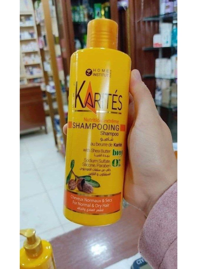 كاريتس شامبو بزبدة الشيا – خالي من سلفات الصوديوم والسيليكون والبارافين – ترطيب وتغذية للشعر | 400 مل - Image 3